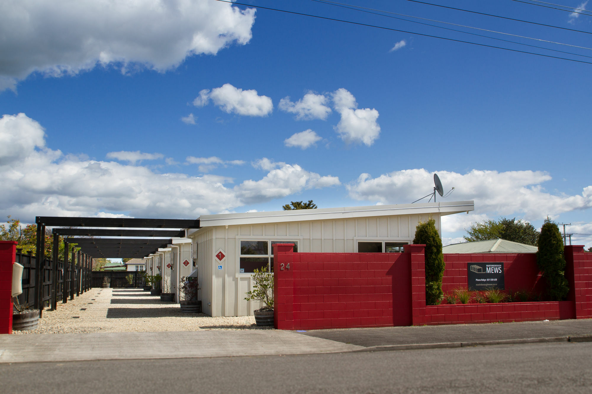 Two Four Cologne Villa Martinborough Exterior foto